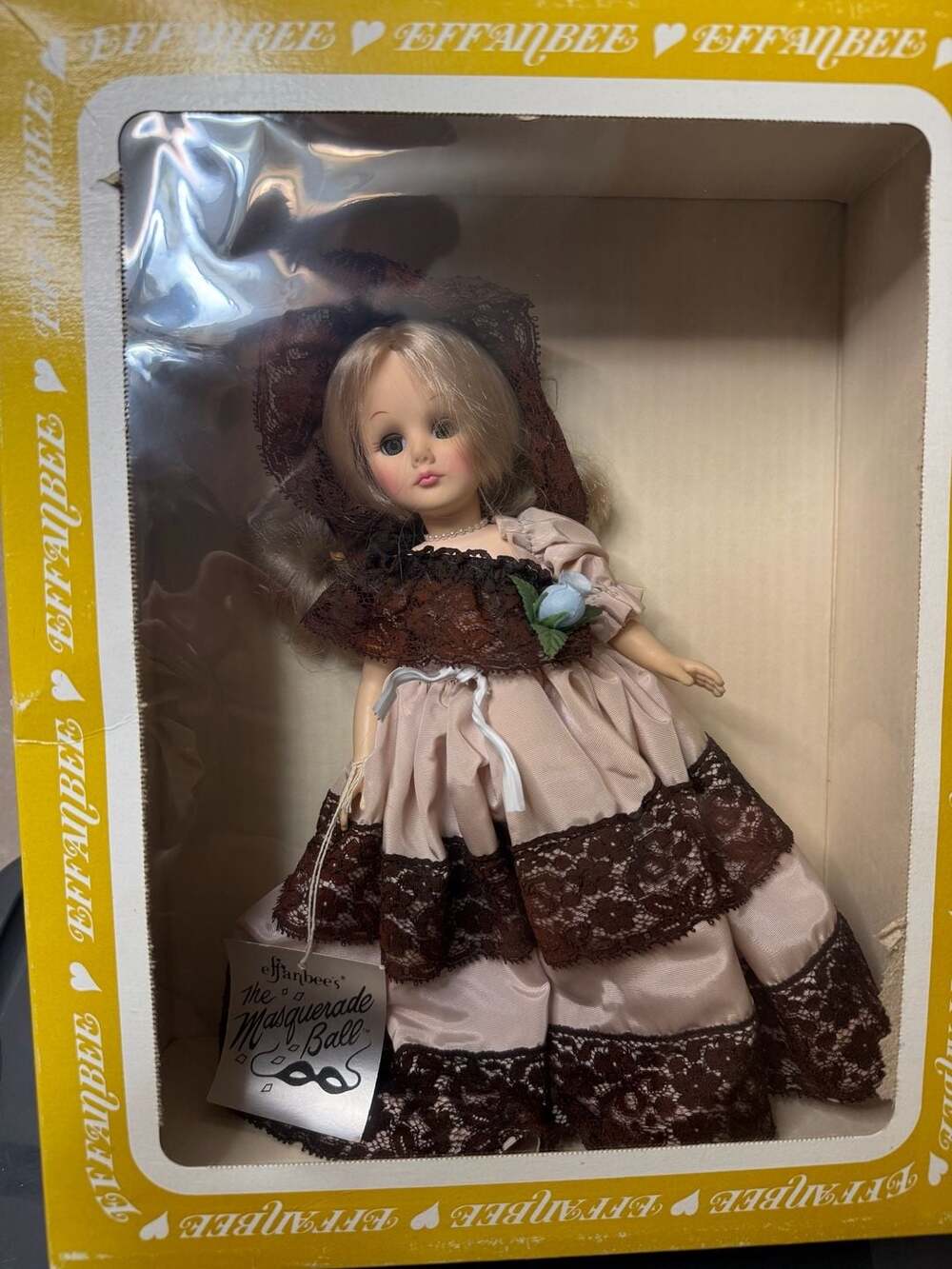 Effanbee The Masquerade Ball Lillian Doll 11" Vintage 1985 In Box